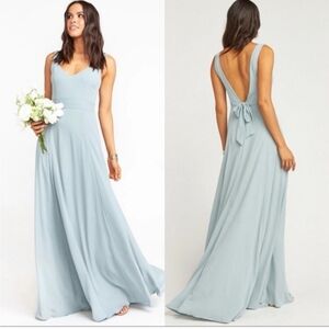 NWT $198 Show Me Your Mumu Maxi Dress Wedding Bridesmaid Sage Size XS(0-2)